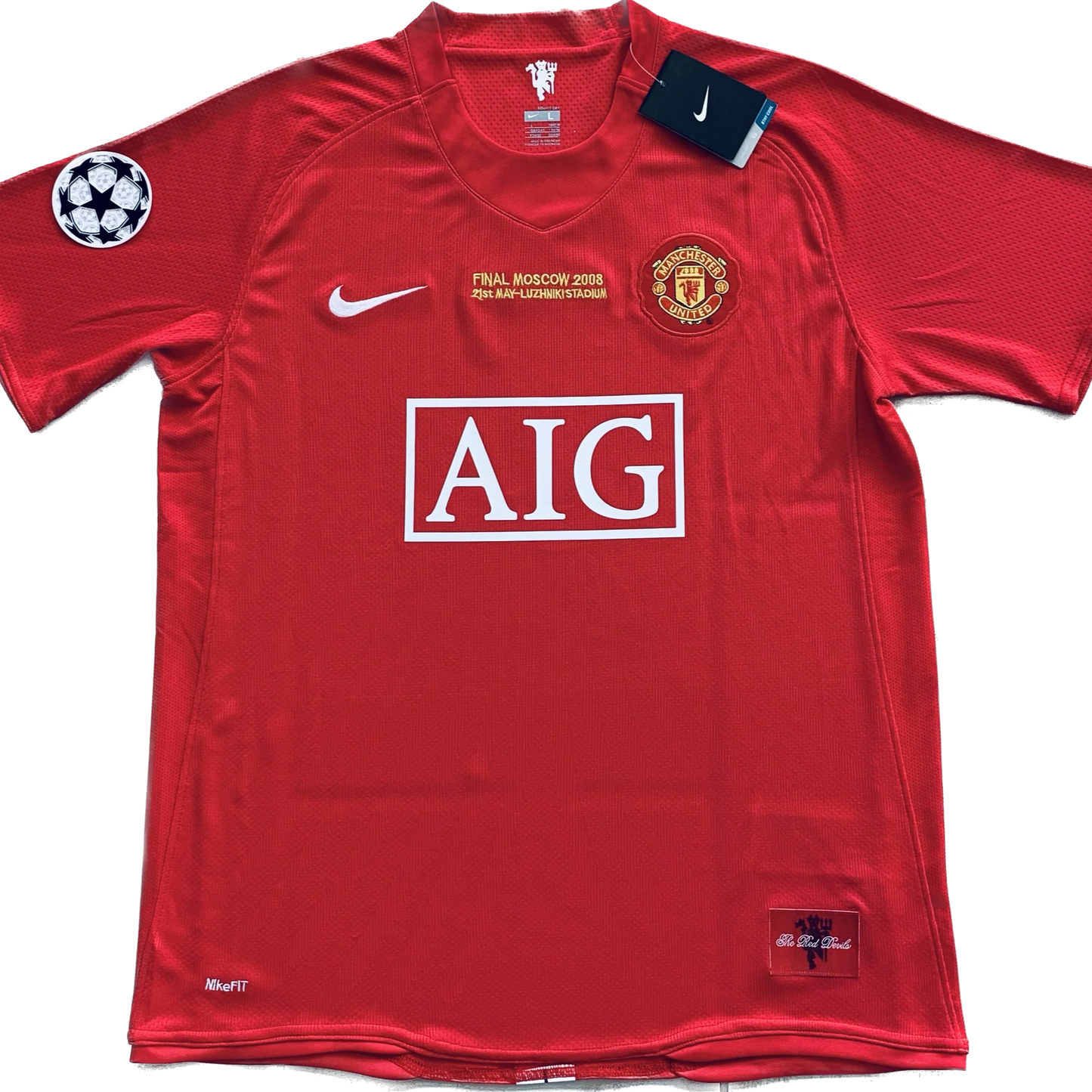 MAN UNITED 2007/08 FINAL JERSEY