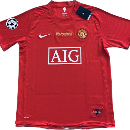 MAN UNITED 2007/08 FINAL JERSEY